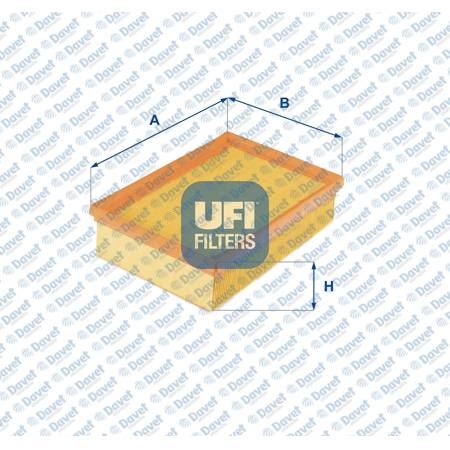 UFI 3060900 Hava Filtresi Mokka X 14> 12> Trax 12> 1.4 1.6 A14net B16dth
